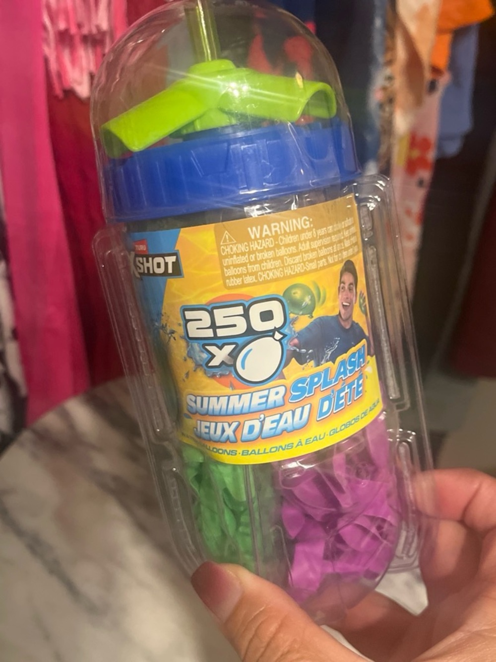 Nerf Super Soaker 250x Summer Splash Water Balloons - Blue & Green